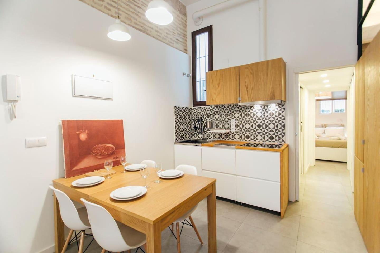 Amplio Apartamento De Diseno Precioso De Estilo Sevillano En Pleno Centro Kültér fotó